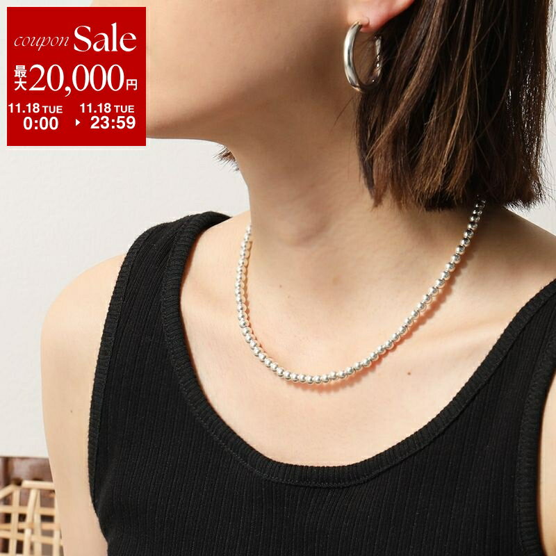 HARPO ハルポ ネックレス Boule Necklace ボール 16/5 40cm/16inch/5mm Navajo Pearl ナバホパール レディース アクセサリー シルバーのサムネイル