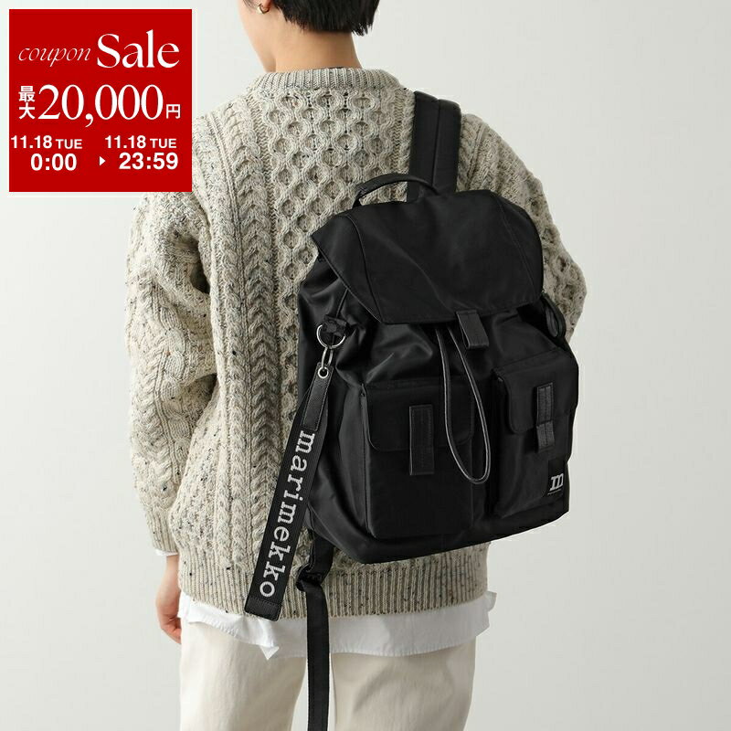 marimekko マリメッコ バックパック EVERYTHING BACKPACK L SOLID エヴリシング ソリッド 091198 レディース Unikko ウニッコ ナイロン リュック 鞄 009【po_sannn】
