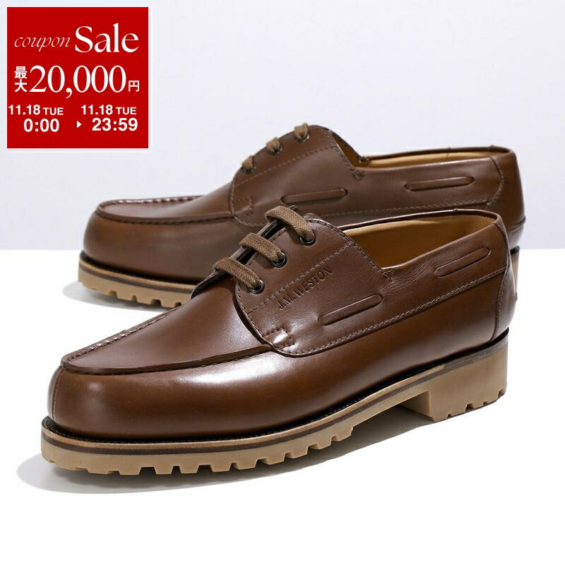 【11/18限定・最大2万円OFFクーポン配布中】J.M. WESTON ジェイエムウエストン レザーシューズ Yachtin..