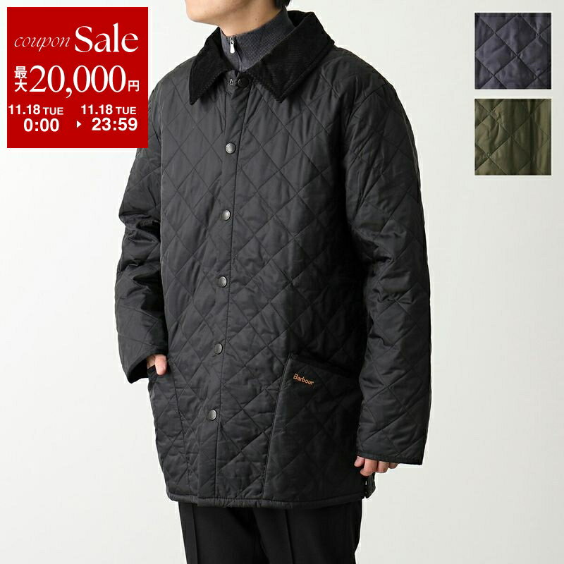 【11/18限定・最大2万円OFFクーポン配布中】Barbour バブアー キルティング ジャケット MQU0001 LIDDESDALE QUILTED メンズ リッズデイル 中綿 ステンカラー コート カラー3色