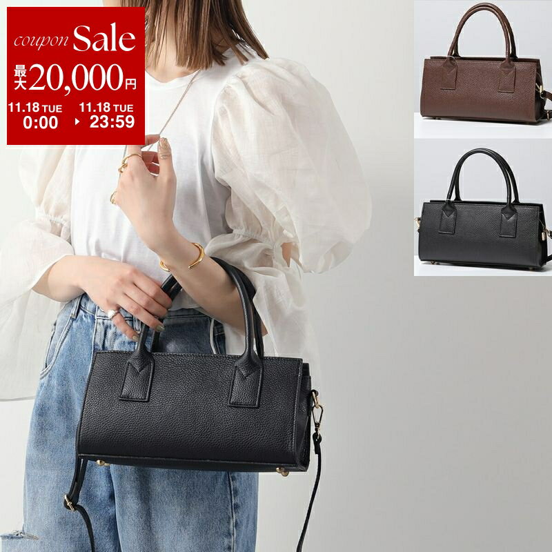 【11/18限定・最大2万円OFFクーポン配布中】AULENTTI オウレンティ ハンドバッグ LB 85842 DO レディース レザー ショルダーバッグ クロスボディ 鞄 カラー2色