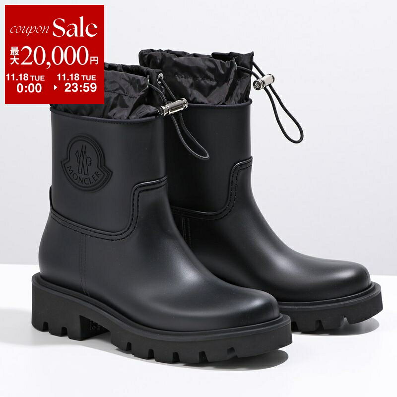 MONCLER モンクレール レインブーツ KICKSTREAM キックストリーム 4G00200 M4522 レディース アンクル丈 PVC 防水 シューズ 靴 999 K209B4G00200M4522