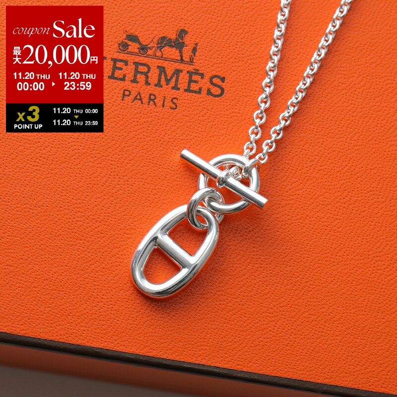 ݡȥ쥯musee㤨֡11/20ꡦ2OFFݥHERMES ᥹ ͥå쥹 Chaine dAncre ̥󥯥 եɡ Amulet ߥå H104141B ǥ ڥ  silver925 Сdc_kikakuۡפβǤʤ149,800ߤˤʤޤ