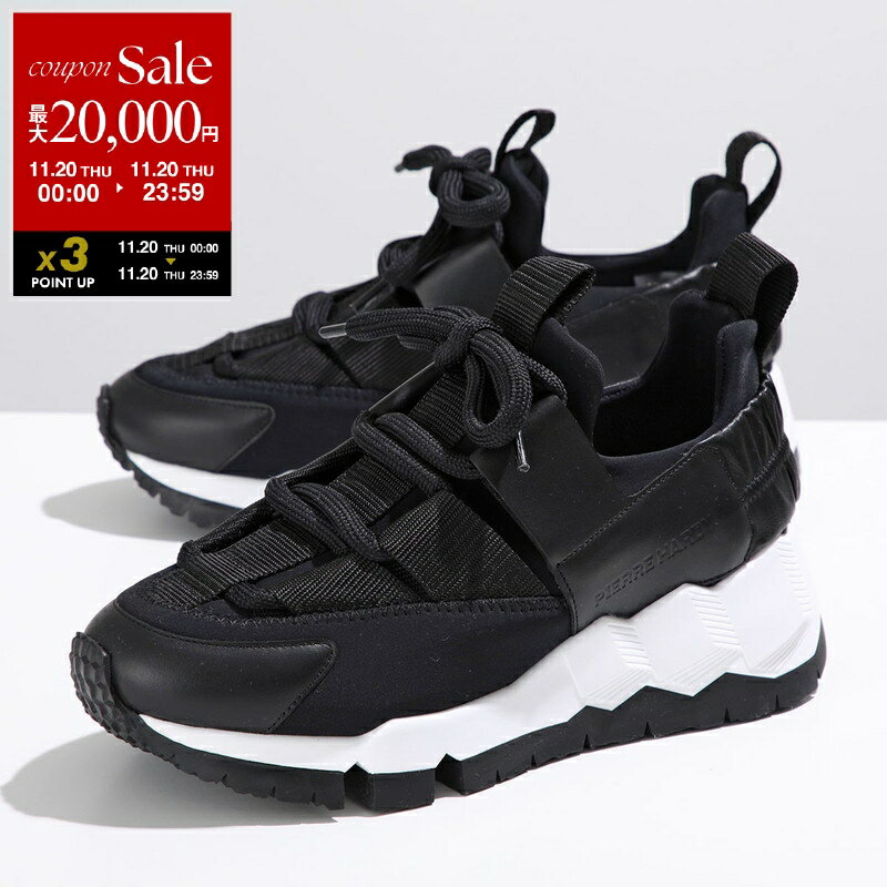 【11/20限定・最大2万円OFFクーポン配布中】【37のみ】PIERRE HARDY ピエールアルディ スニーカー TREK COMET XL トレックコメット YS02 レディース レザー ローカット シューズ 靴 BLACK【dc_kikaku】