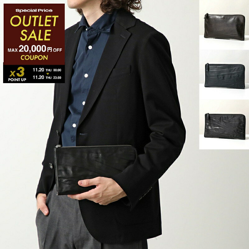 【11/20-0時～5,000円OFFクーポン対象】DANIEL&BOB ダニエルアンドボブ クラッチバッグ U 483 24 2336 メンズ レザー RODI ローディ ポーチ ロゴ セカンドバッグ 鞄 カラー3色【outlet】