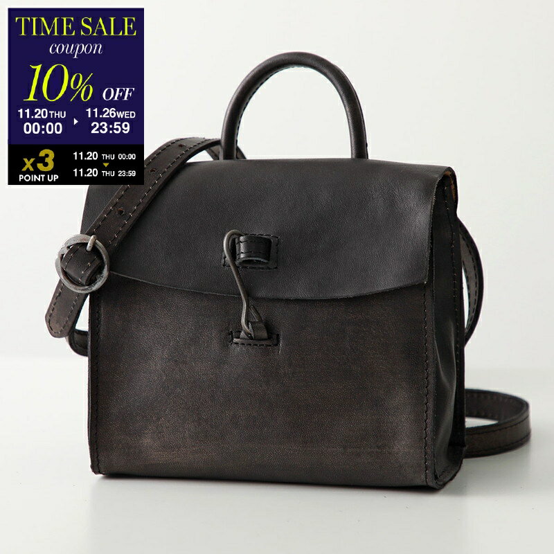 【11/20-0時～10％OFFクーポン対象】TAGLIOVIVO タリオヴィヴォ ショルダーバッグ DOCTOR MINI メンズ レザー クロスボディ アンティークメタル 鞄 H.D.HORSE/ABYSS【cp_ten】(4)