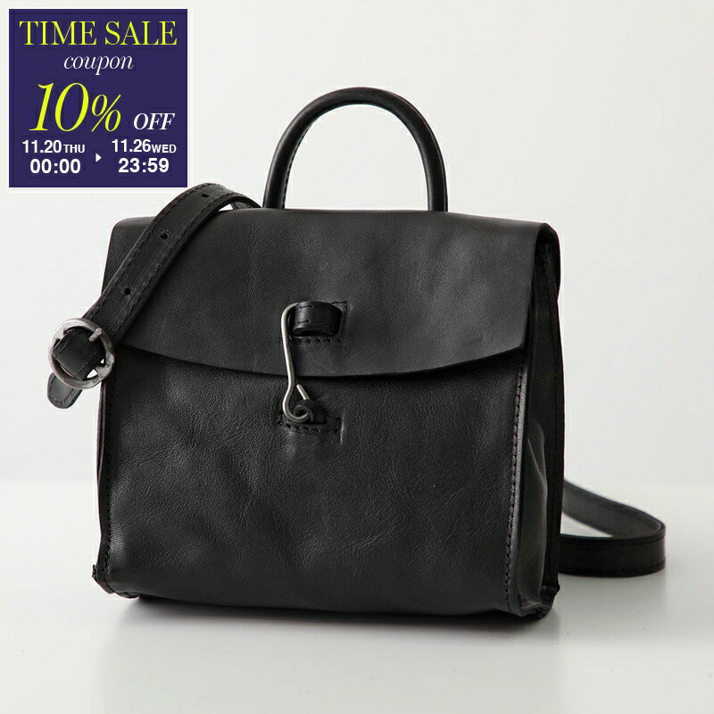 【ブラックフライデー・11/26-23:59迄10％OFFクーポン】TAGLIOVIVO タリオヴィヴォ ショルダーバッグ DOCTOR MINI メンズ レザー クロスボディ アンティークメタル 鞄 HORSE/BLACK【cp_ten】
