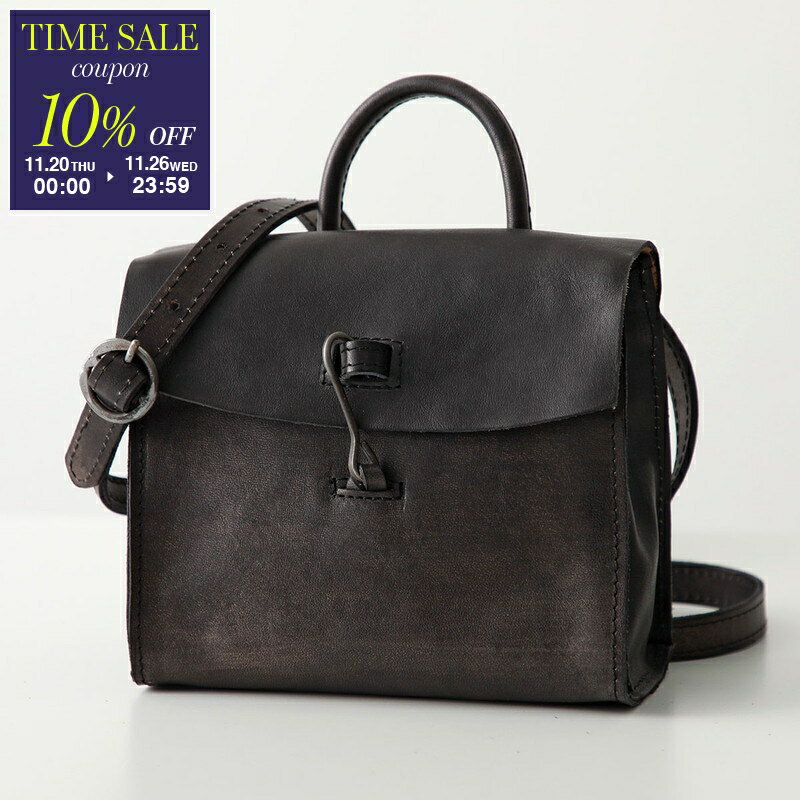 【ブラックフライデー・11/26-23:59迄10％OFFクーポン】TAGLIOVIVO タリオヴィヴォ ショルダーバッグ DOCTOR MINI メンズ レザー クロスボディ アンティークメタル 鞄 H.D.HORSE/ABYSS【cp_ten】