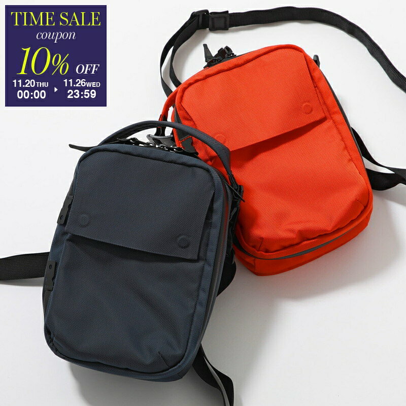 【ブラックフライデー・11/26-23:59迄10％OFFクーポン】BLACK EMBER ブラックエンバー ショルダーバッグ 120002 120008 Kompak コンパック メンズ クロスボディ ナイロン キーリング付き 鞄 カラー2色【cp_ten】