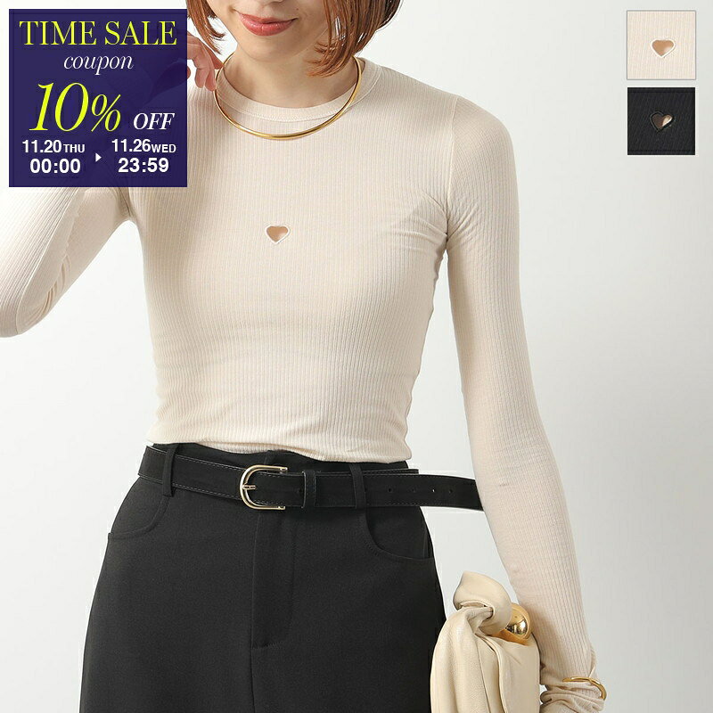 【ブラックフライデー・11/26-23:59迄10％OFFクーポン】BASERANGE ベースレンジ 長袖Tシャツ HEART LON..