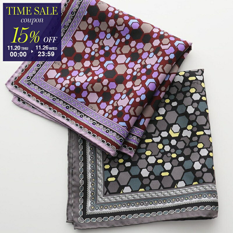 【ブラックフライデー・11/26-23:59迄15％OFFクーポン】EMILIO PUCCI エミリオプッチ スカーフ P1026 ..