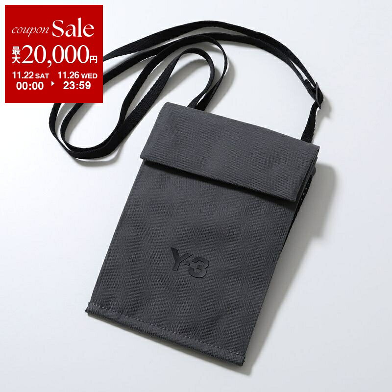 【ブラックフライデー・11/22～26限定・最大2万円OFFクーポン】Y-3 ワイスリー ショルダーバッグ X-BODY POUCH KC0810 メンズ 軽量 ナイロン ロゴ ポーチ サコッシュ クロスボディ 鞄 GRANITE【dc_kikaku】