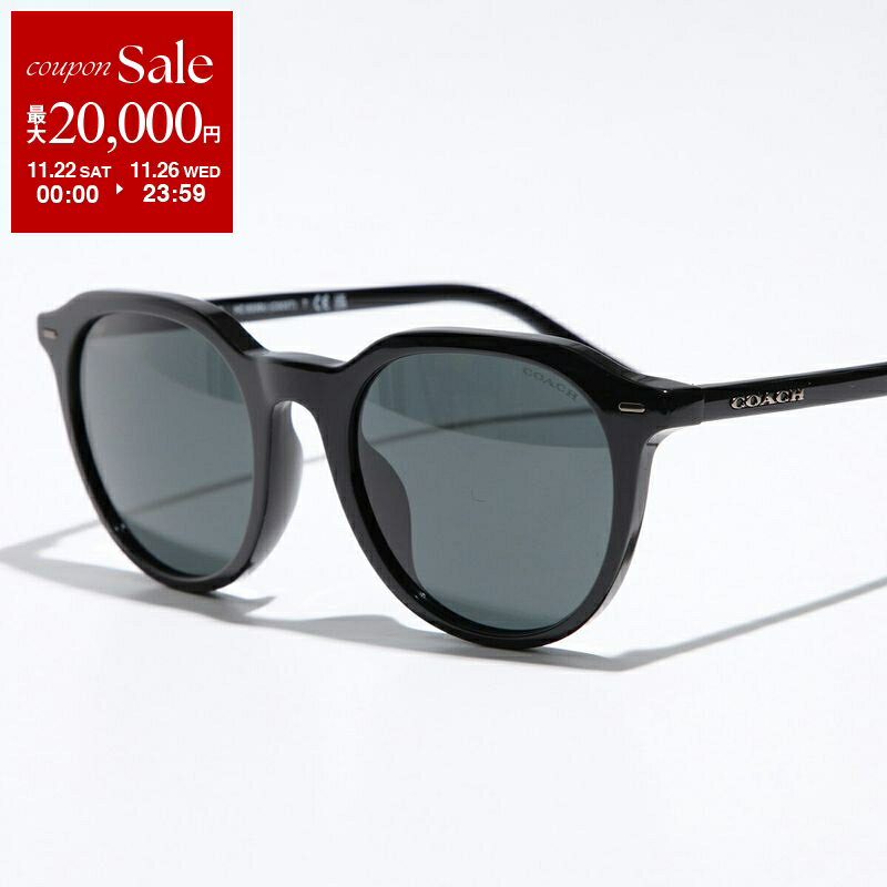 COACH コーチ サングラス 8339U メンズ ウェリントン型 フ...(4)