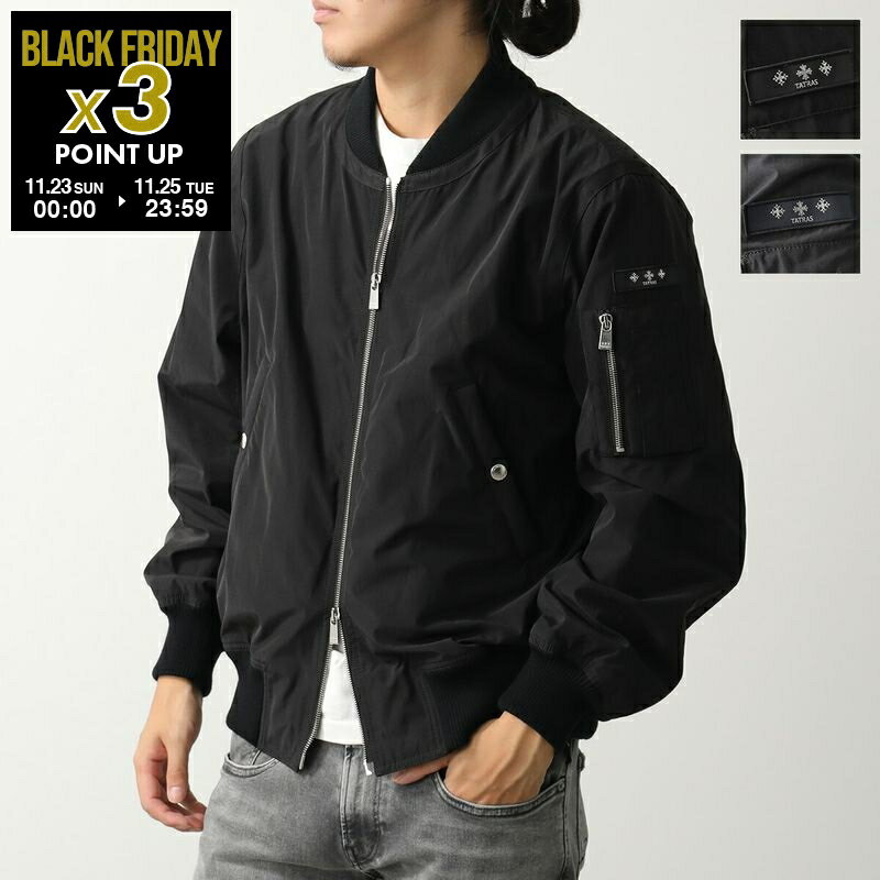 TATRAS タトラス ブルゾン BAGOLARO バゴラロ MJXA0089033588 メンズ MA-1 ボンバージャケット ロゴタグ カラー2色