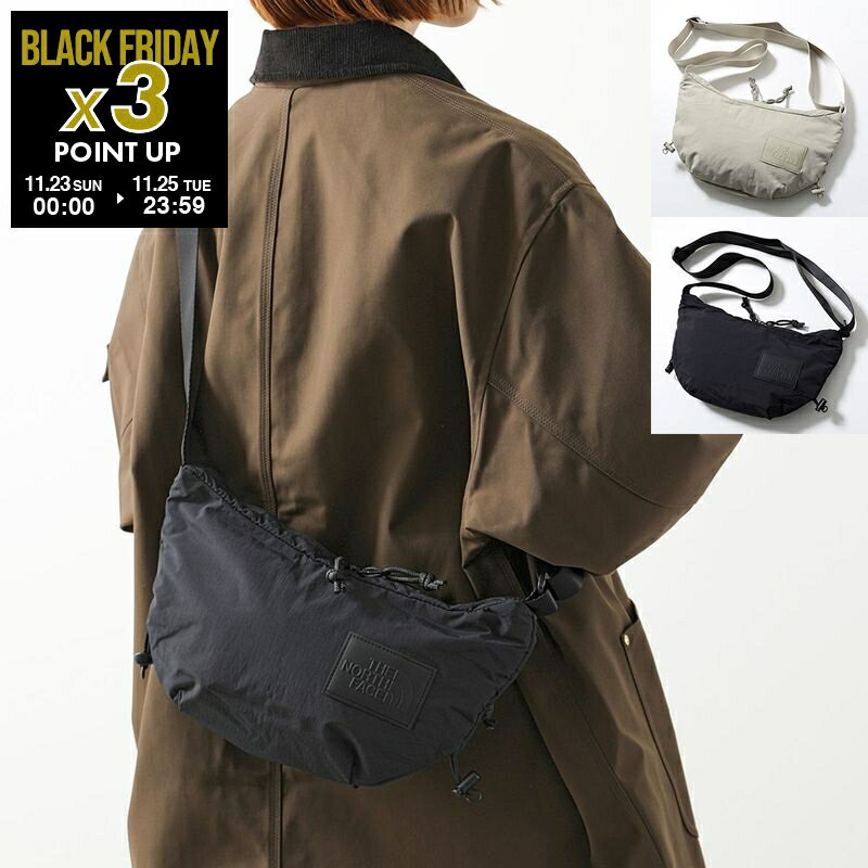 THE NORTH FACE ザノースフェイス ショルダーバッグ W NEVER STOP CROSSBODY ネバー ストップ NF0A81DS レディース ナイロン クロスボディ 軽量 ロゴ 鞄 カラー2色のサムネイル