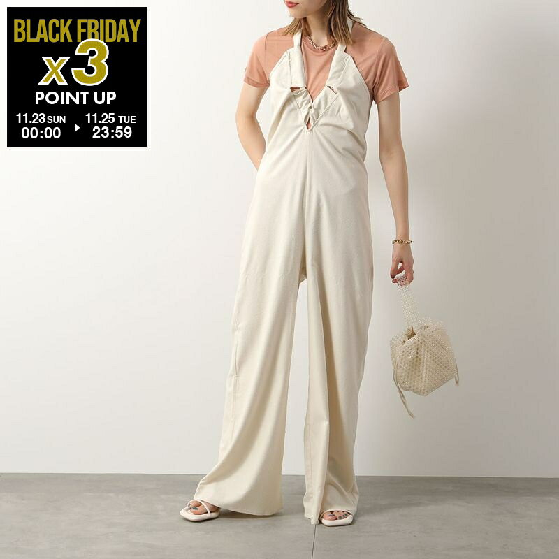 BASERANGE ベースレンジ サロペット NODE JUMPSUIT JUNO WS SU24 レディース オールインワン ジャンプ..