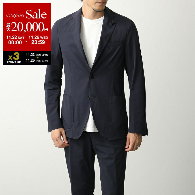 【ブラックフライデー・11/22〜26限定・最大2万円OFFクーポン】LARDINI ラルディーニ セットアップ トラベルスーツ AA091AQ10 CN647...