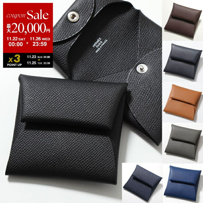 【ブラックフライデー・11/22～26限定・最大2万円OFFクーポン】HERMES エルメス コインケース Bastia ..