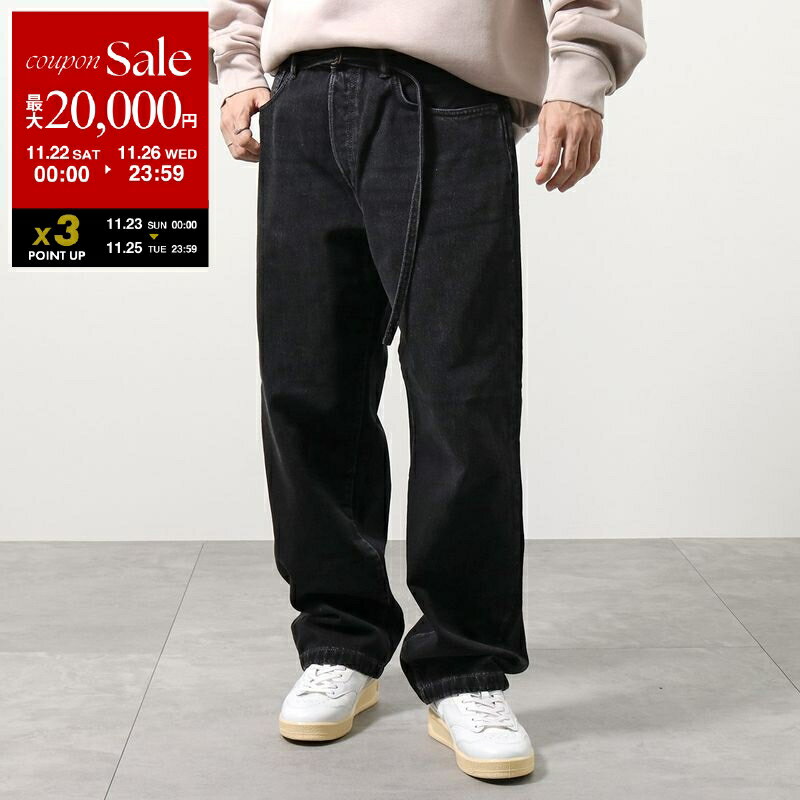 【ブラックフライデー・11/22～26限定・最大2万円OFFクーポン】Acne Studios アクネストゥディオズ ジーンズ 1991 Toj Vintage C00067 メンズ デニム ウォッシュ加工 コットン BLACK【dc_kikaku】