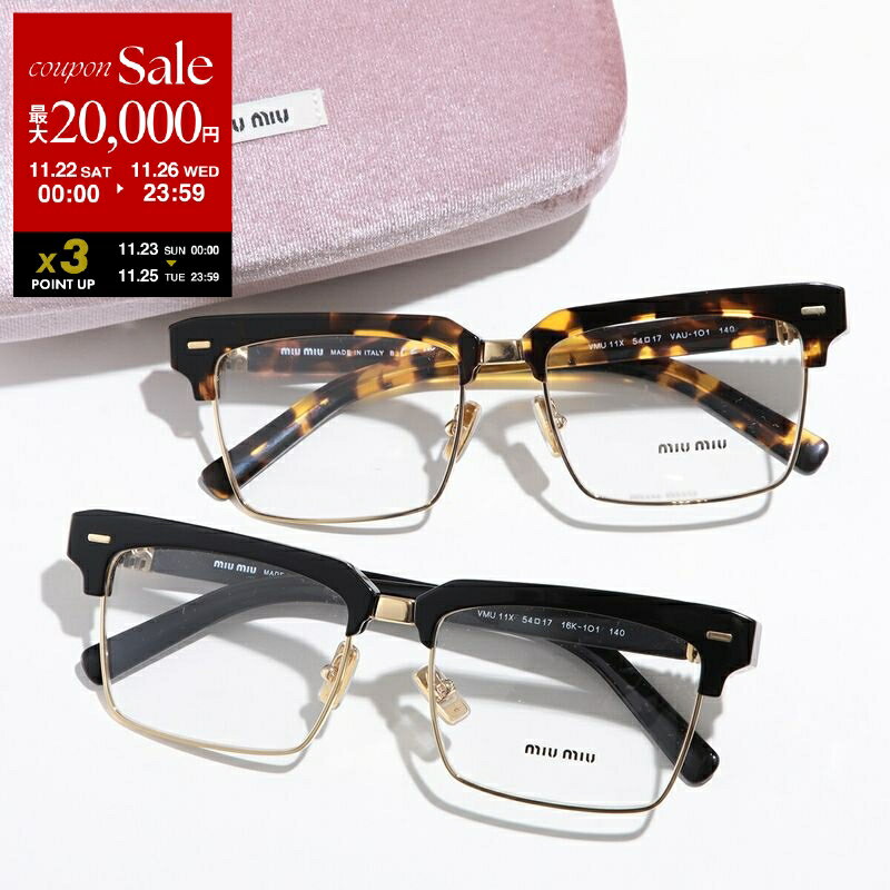 ڥ֥åե饤ǡ11/2226ꡦ2OFFݥMIUMIU ߥ奦ߥ奦 ᥬ 0MU 11XV ǥ ϡե 󥰥...