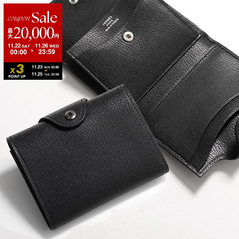 【ブラックフライデー・11/22～26限定・最大2万円OFFクーポン】HERMES エルメス カードケース イリアー..