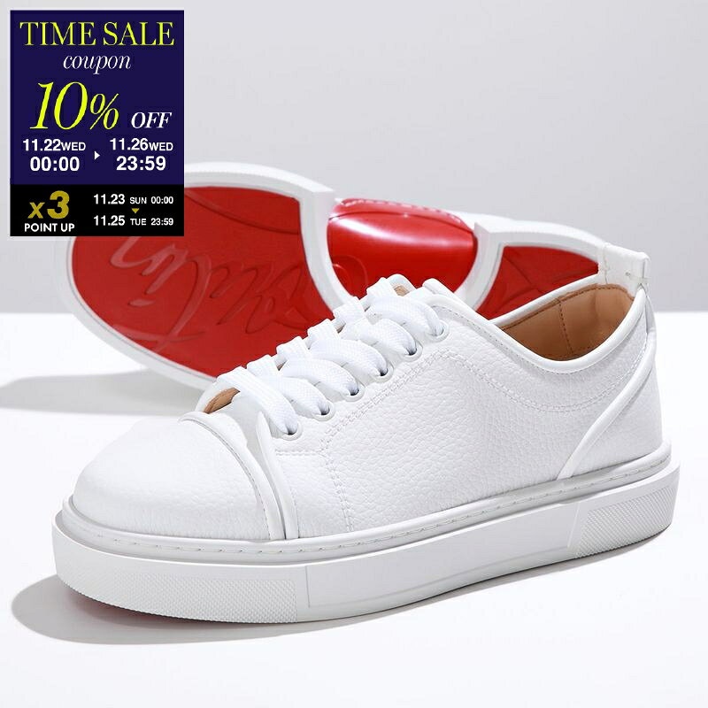 【ブラックフライデー・11/26-23:59迄10％OFFクーポン】Christian Louboutin クリスチャンルブタン スニーカー ADOLON 32