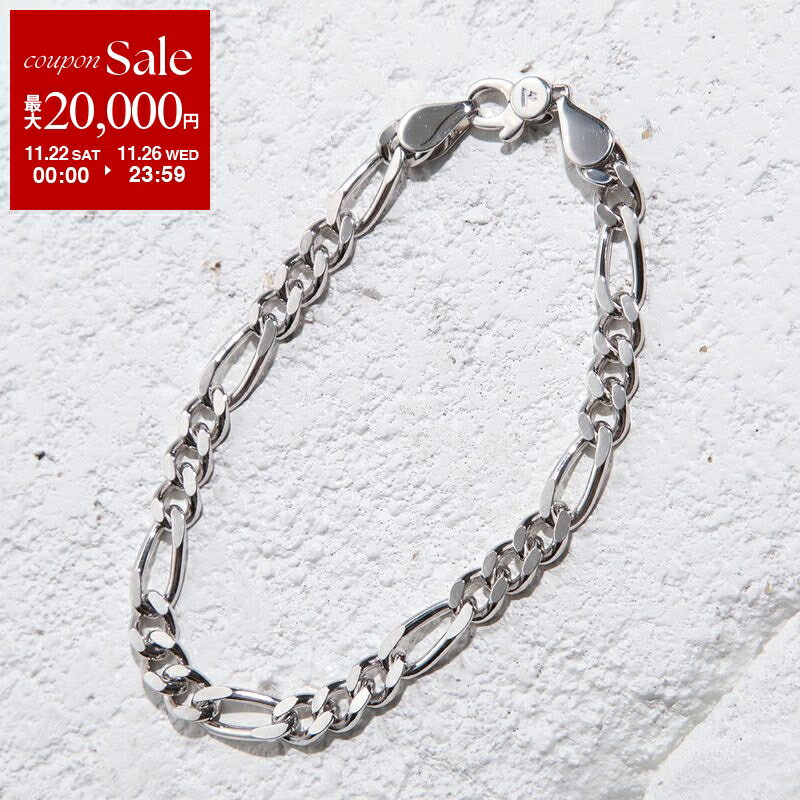 【ブラックフライデー・11/22～26限定・最大2万円OFFクーポン】TOMWOOD トムウッド ブレスレット Bo Bracelet Thick 101270 ボー ブレスレット シック メンズ フィガロチェーン アクセサリー シルバー【dc_kikaku】