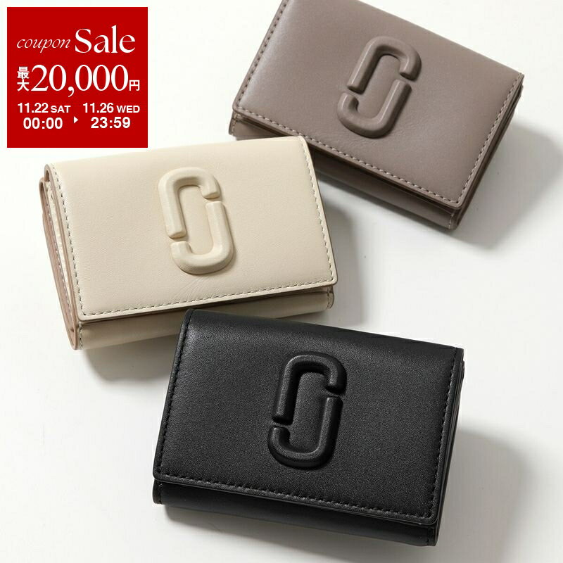 MARC JACOBS 三つ折り財布 【新品未使用】 THE SNAPSHOT MINI TRIFOLD/ザ スナップショット ミニ トライ