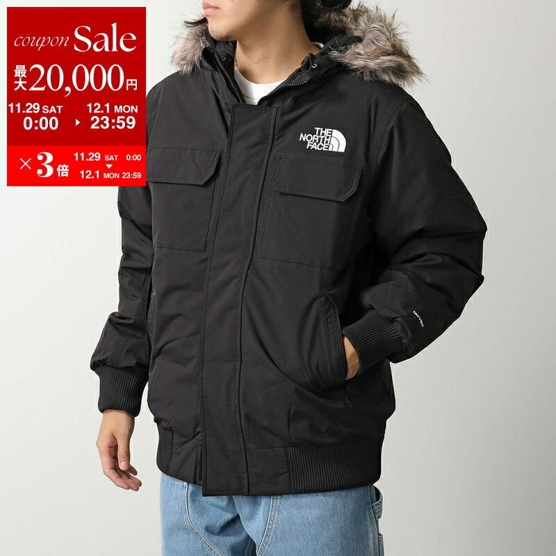 【最大2万円OFFクーポン対象・11/29～12/1限定】THE NORTH FACE ザノースフェイス ダウンジャケット McMurdo Bomber 600フィルパワー マクマード ボンバー NF0A5GD9JK3 メンズ フーデット ロゴ TNF-BLACK