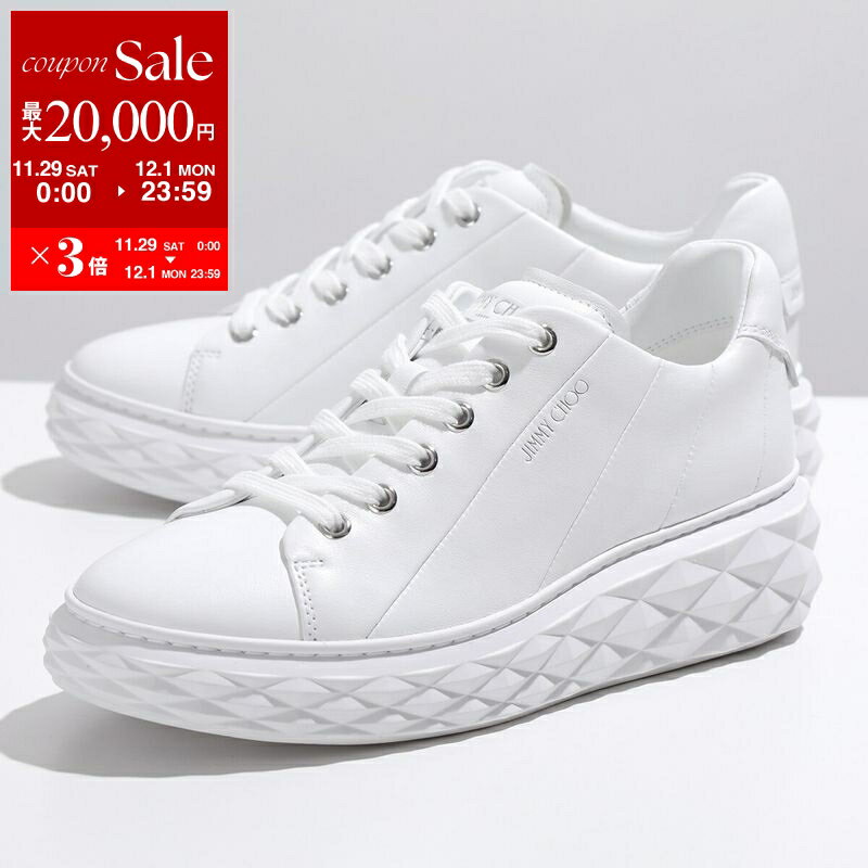【最大2万円OFFクーポン対象・11/29～12/1限定】Jimmy Choo ジミーチュウ スニーカー DIAMOND LIGHT MAXI/F RXN レデ