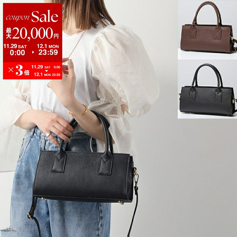 【最大2万円OFFクーポン対象・11/29～12/1限定】AULENTTI オウレンティ ハンドバッグ LB 85842 DO レディース レザー ショルダーバッグ クロスボディ 鞄 カラー2色のサムネイル