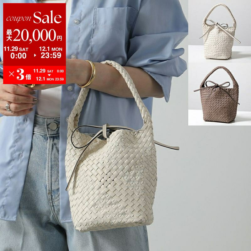 【最大2万円OFFクーポン対象・11/29～12/1限定】ROBERTO PANCANI ロベルトパンカーニ バケットバッグ 5020 レディース ハンドバッグ レザー イントレチャート メッシュ編み 鞄 カラー2色