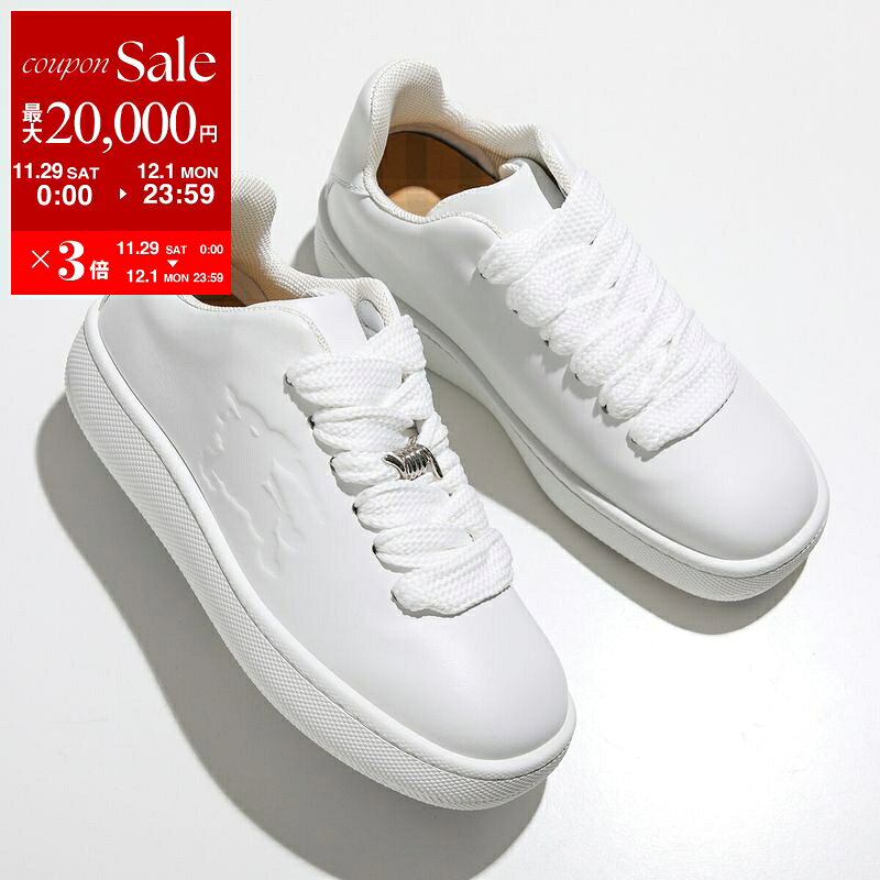 【最大2万円OFFクーポン対象・11/29～12/1限定】BURBERRY バーバリー スニーカー BOX ボックス 8083385 レディース ローカット レ