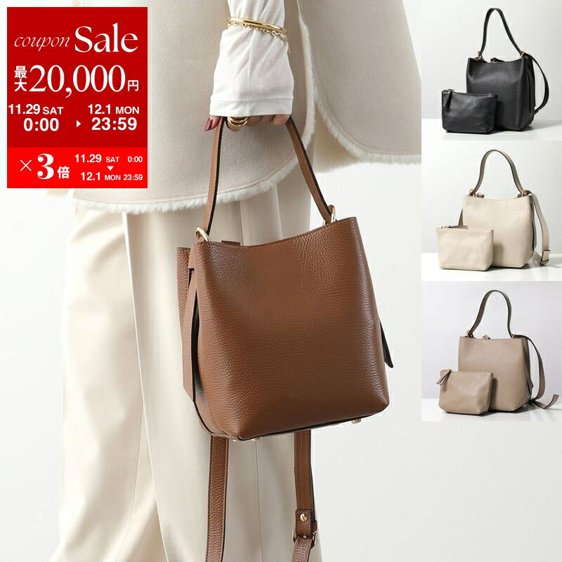 【最大2万円OFFクーポン対象・11/29～12/1限定】GIANNI NOTARO Carol J. ジャンニ ノターロ キャロルジェイ ハンドバッグ 237/P レディース レザー ショルダーバッグ ポーチ付き 鞄 カラー4色