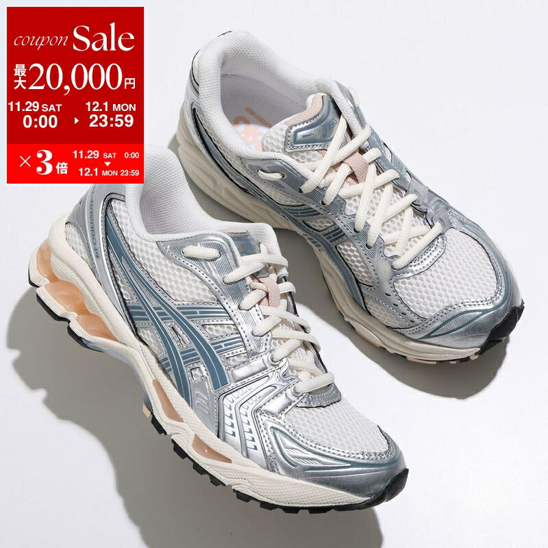 【最大2万円OFFクーポン対象・11/29～12/1限定】ASICS アシックス スニーカ GEL-KAYANO 14 ゲルカヤノ 1203A537-109 レディース ローカット シューズ 靴 CREAM/IRONCLADのサムネイル