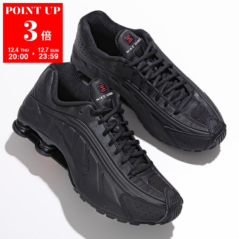 NIKE ナイキ スニーカー SHOX R4 ショックス AR3565-004 メンズ ローカット テキスタイル 刺繍ロゴ シ..