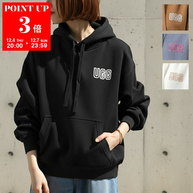 UGG アグ パーカー Logo Hoodie ロゴ フーディ 1171478 レディース スウェット プルオーバー 裏起毛 長袖 カラー4色