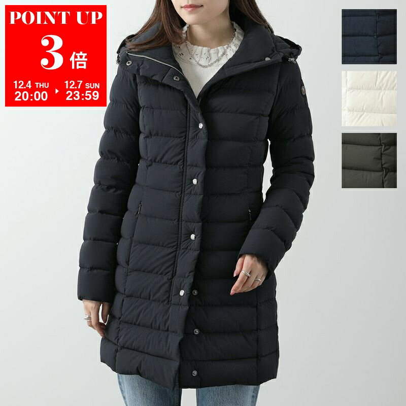 CAPE HORN ケープホーン ダウンコート SANTACRUZ サンタクルス B2570 レディース フーテッド ダウンジャケット ストレッチ セミロング丈のサムネイル