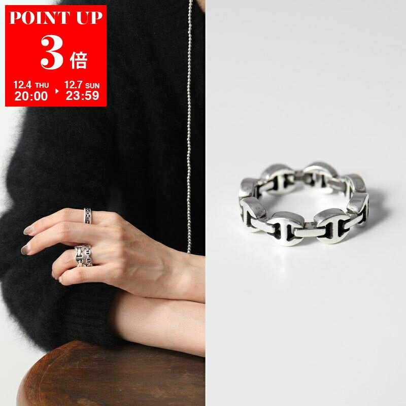 ホーセンブース 指輪  メンズ HOORSENBUHS ホーセンブース リング DAME TRI-LINK HB002 レディース 指輪 アクセサリー Silver925 シルバー925 シルバー