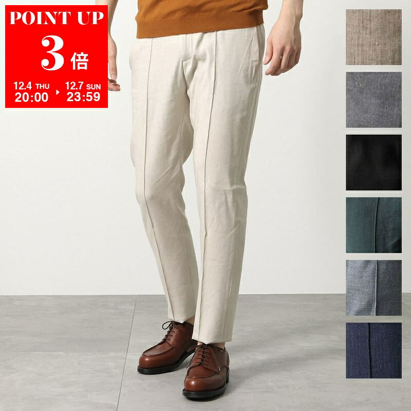 giab's ARCHIVIO ジャブスアルキヴィオ イージーパンツ MASACCIO M1 A4360 メンズ スラックス ストレッチ テクノ リネン カラー8色