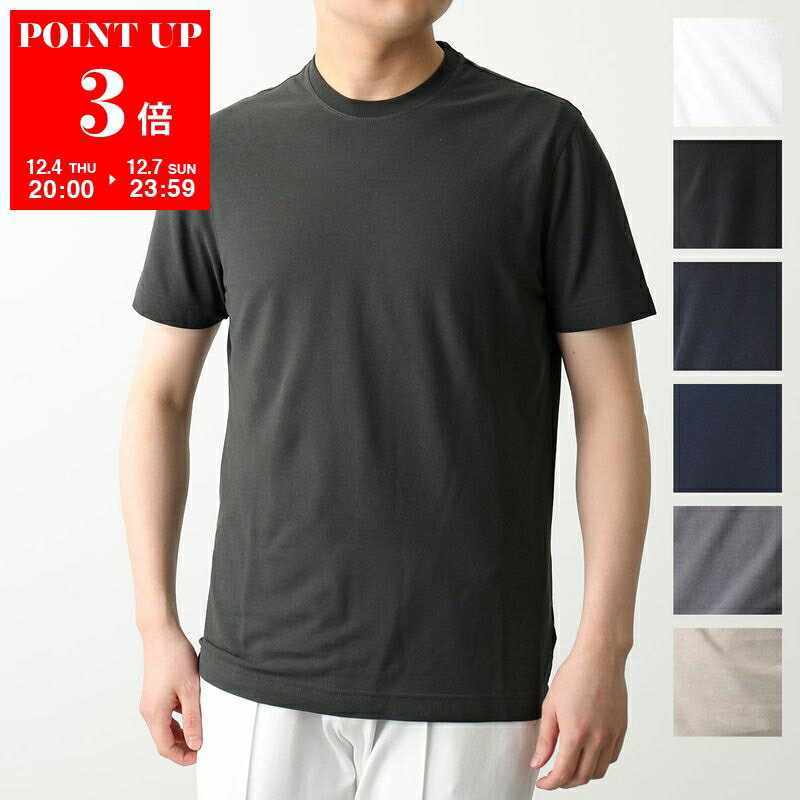 ZANONE ザノーネ 半袖Tシャツ 812597 ZG380 メンズ アイスコットン スリムフィット アンダーウェア クルーネック カラー8色