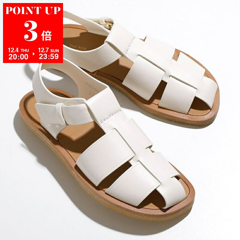 THE ROW ザ・ロウ グルカサンダル FISHERMAN フィッシャーマン F1343 N60 レディース CREPE ナッパレザ..