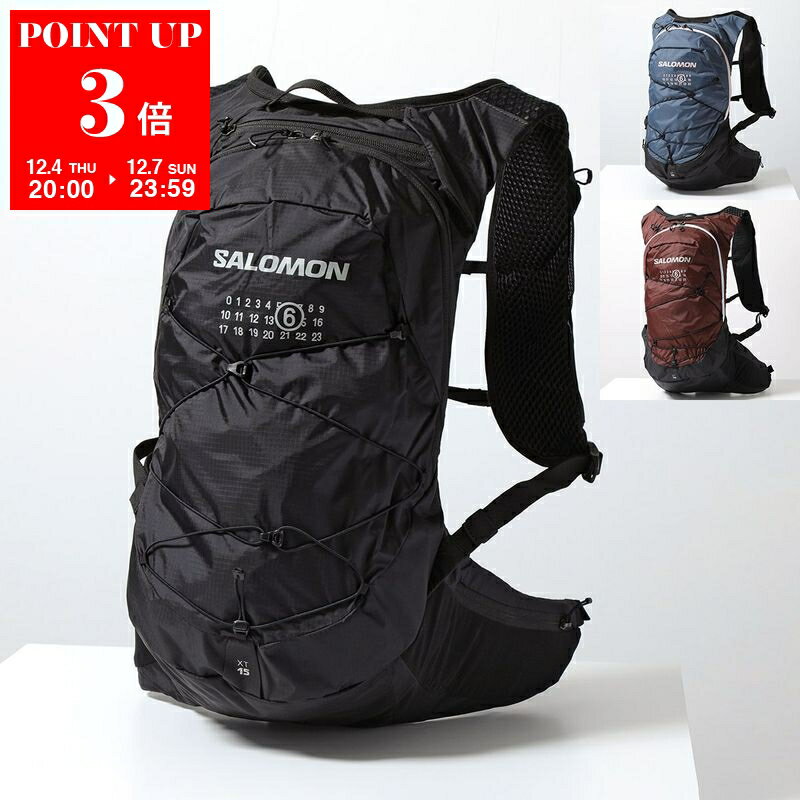 MM6 エムエムシックス メゾンマルジェラ バックパック Salomon XT 15 サロモン SB6WA0003 P5782 メンズ..