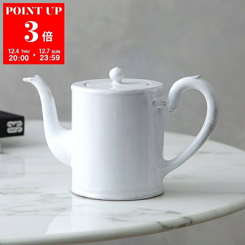 楽天インポートセレクトmuseeAstier de Villatte アスティエ・ド・ヴィラット ティーポット Small Colbert Teapot THRCLB1 陶器 食器 【返品交換不可】