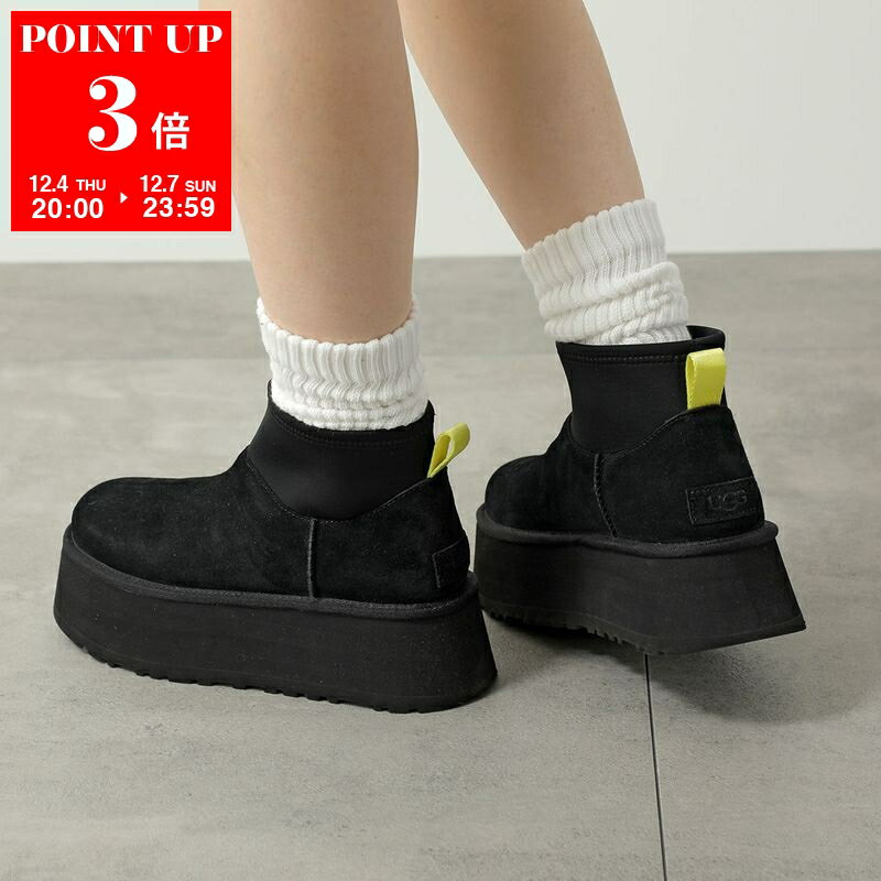 UGG アグ ムートンブーツ W CLASSIC MINI DIPPER クラシック ミニ ディッパー 1168170 レディース ショートブーツ シューズ 靴 カラー2色