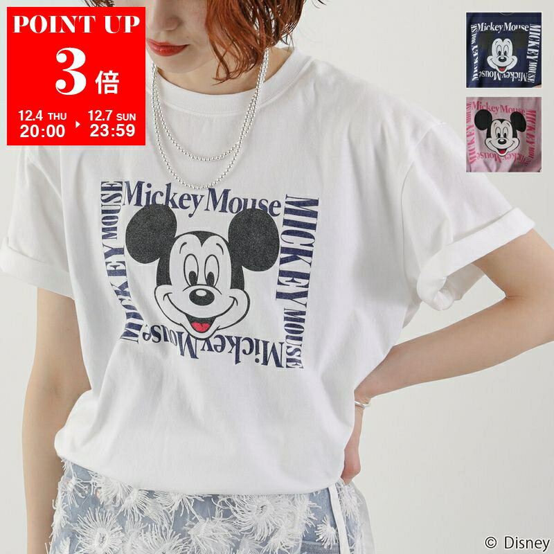 GOODROCKSPEED グッドロックスピード 半袖Tシャツ / Disney / MICKEY MOUSE / DESING T-SHIRT / ディズ..