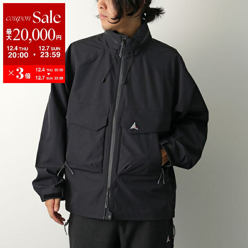 ROA ロア ナイロンジャケット 3L Creek Jacket RBMW0449FA301 メンズ 3レイヤー フード収納 撥水 ブル..