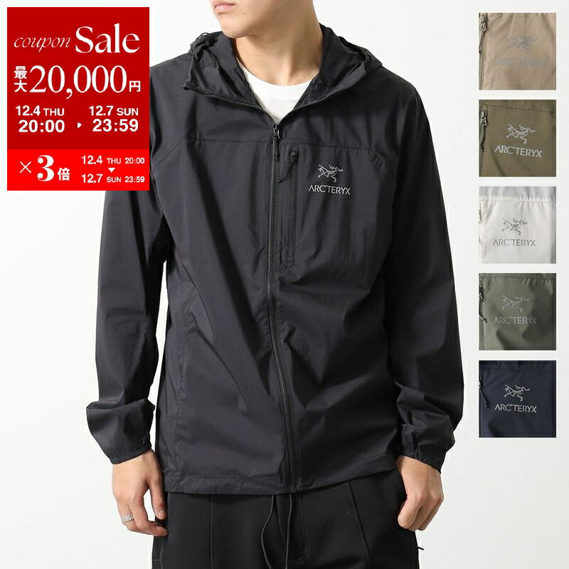 【最大2万円OFFクーポン対象・12/4-20時～】ARC'TERYX アークテリクス Squamish Hoody X000007411 スコーミッシュ フーディ 軽量 ナイロン ジャケット ウィンドシェル メンズ カラー6色【dc_kikaku】