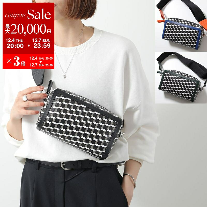 【最大2万円OFFクーポン対象・12/4-20時～】PIERRE HARDY ピエールアルディ カメラバッグ MAX CUBE BOX..