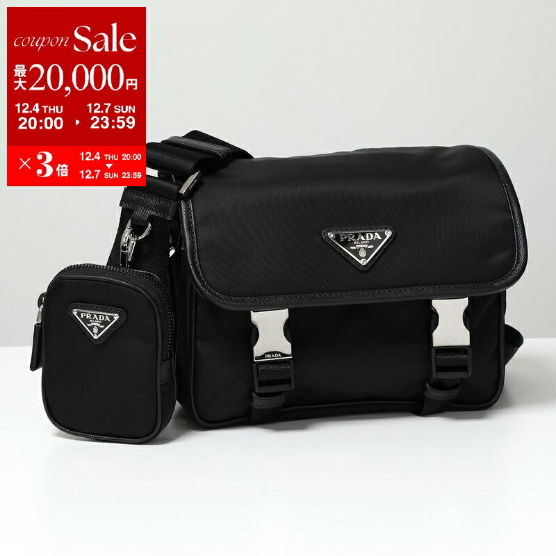 【最大2万円OFFクーポン対象・12/4-20時～】PRADA プラダ ショルダーバッグ 2VD034 2DMH メンズ Re-Nyl..